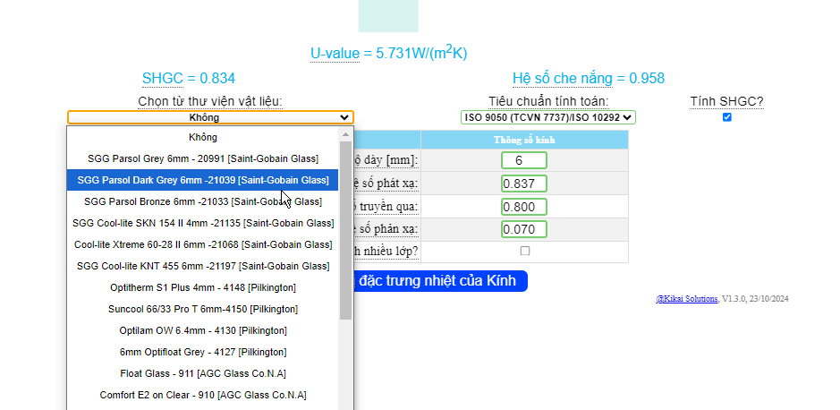 thu-vien-1 Tính Hệ số SHGC, U-value và SC của sản phẩm Kính