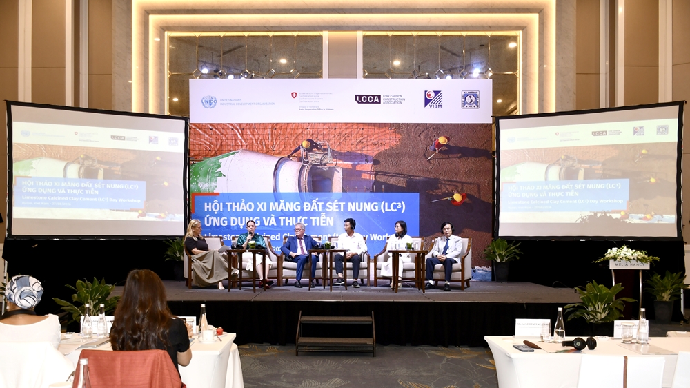 vibm-Hoi-thao-dat-set-nung-LC3_10 International Workshop “Limestone Calcined Clay Cement (LC³) – Application and Practice”: Promoting Low-Emission Material Solutions for Viet Nam’s Cement Industry