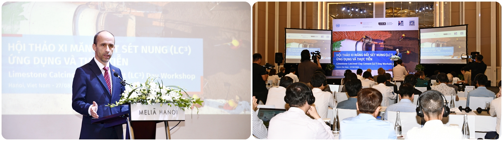 vibm-Hoi-thao-dat-set-nung-LC3_2 International Workshop “Limestone Calcined Clay Cement (LC³) – Application and Practice”: Promoting Low-Emission Material Solutions for Viet Nam’s Cement Industry
