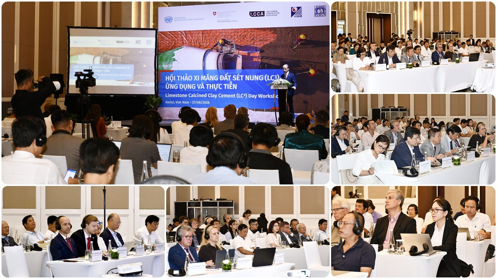 vibm-Hoi-thao-dat-set-nung-LC3_7 International Workshop “Limestone Calcined Clay Cement (LC³) – Application and Practice”: Promoting Low-Emission Material Solutions for Viet Nam’s Cement Industry