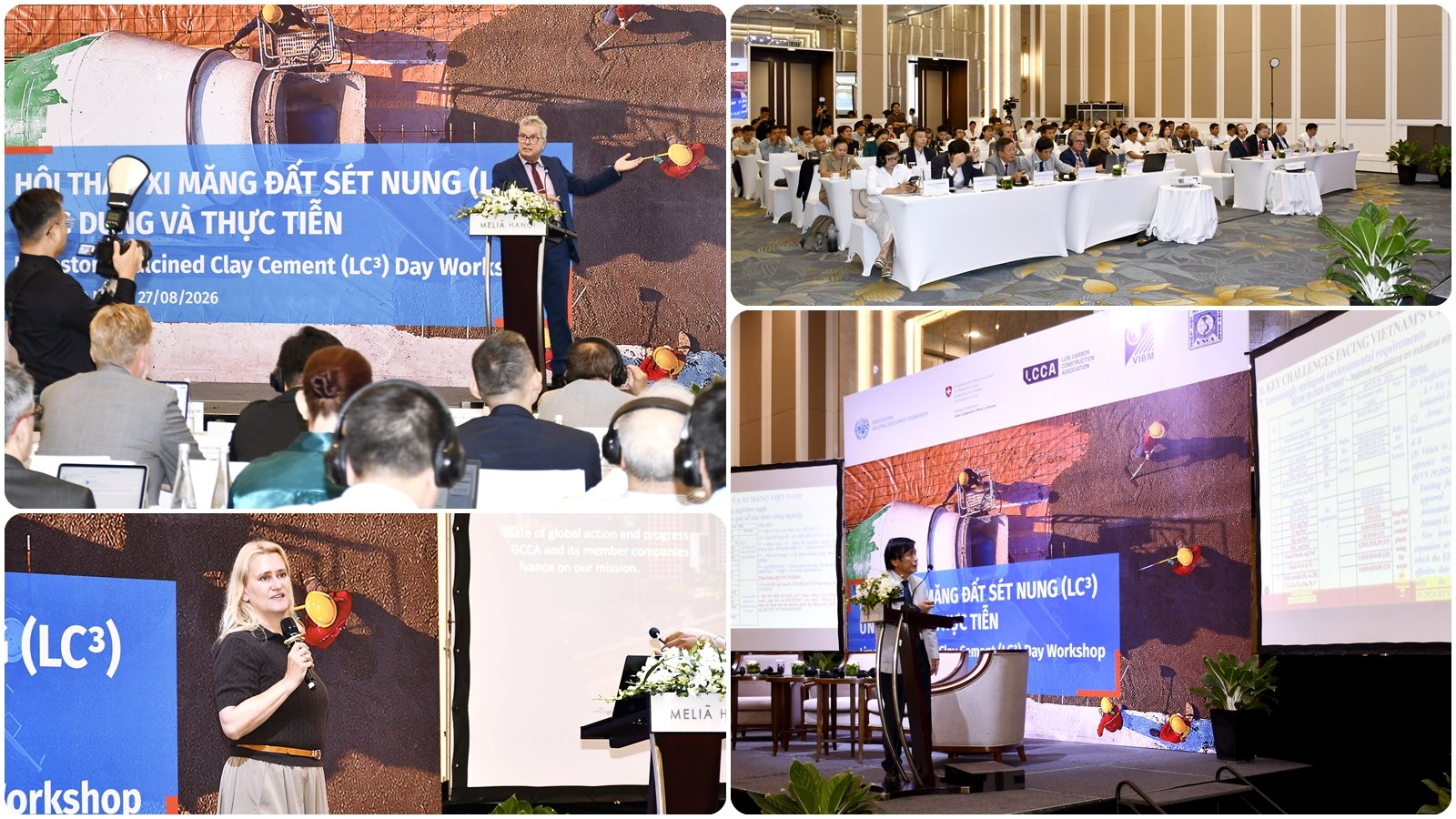 vibm-Hoi-thao-dat-set-nung-LC3_8 International Workshop “Limestone Calcined Clay Cement (LC³) – Application and Practice”: Promoting Low-Emission Material Solutions for Viet Nam’s Cement Industry