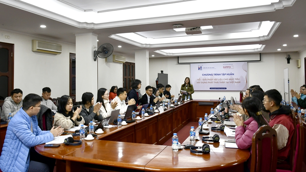 vibm-TH-Go-Giai-phap_3 Training Course “Timber – A Material Solution for Low-Emission Construction in Viet Nam”